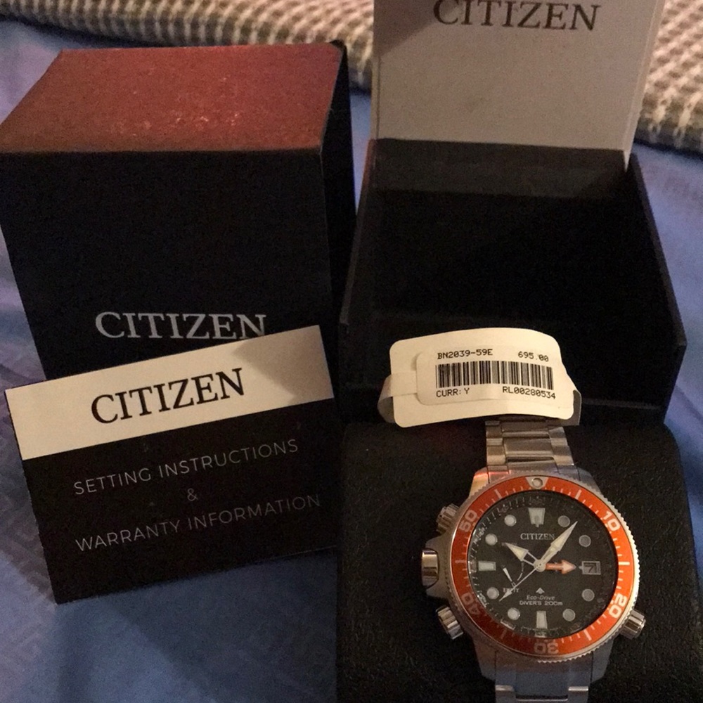 Citizens eco-drive (DIVERS 200m)